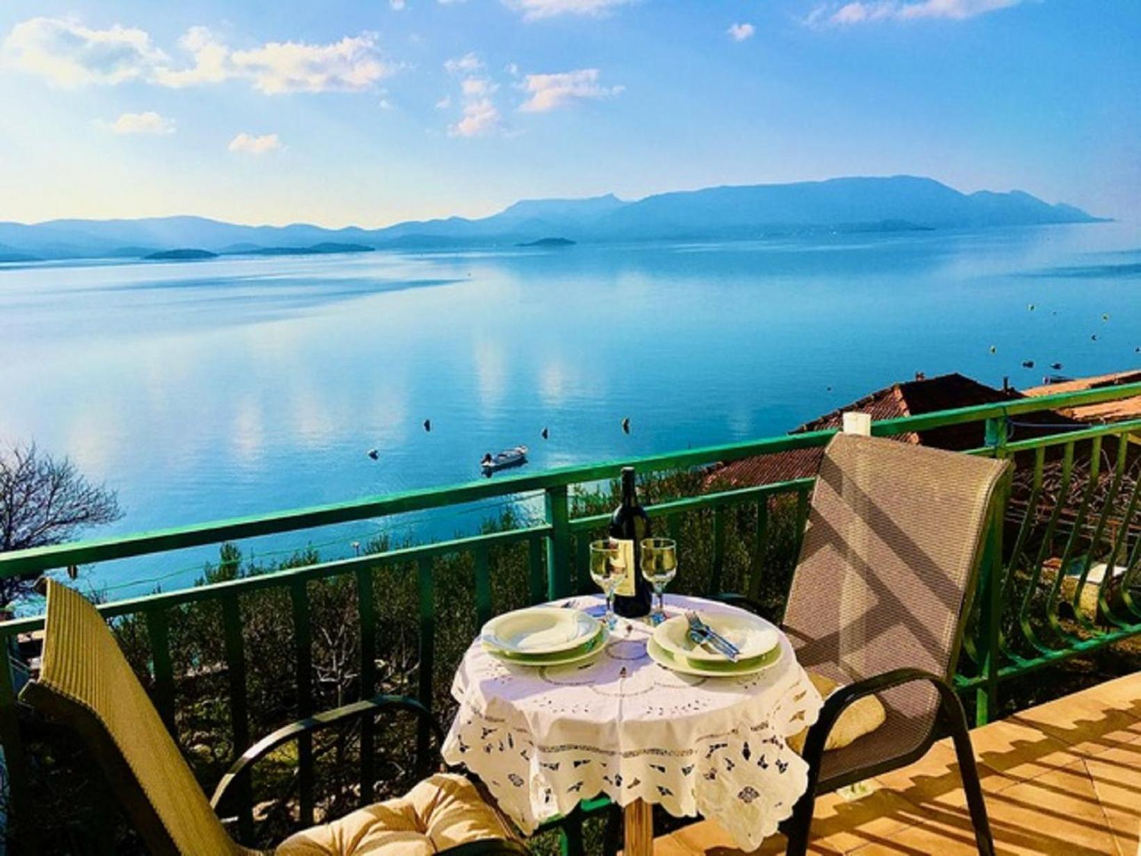 Appartamento Stella sea view Klek Esterno foto
