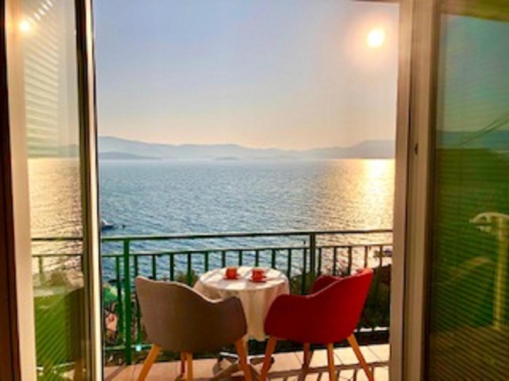 Appartamento Stella sea view Klek Esterno foto